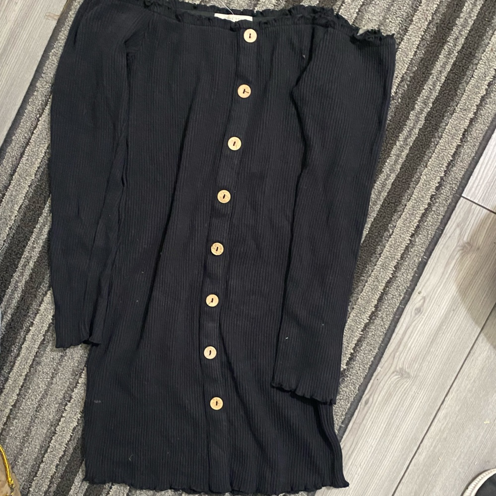 Black Active USA mid dress